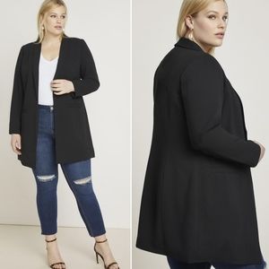 Eloquii Black Blazer for Women